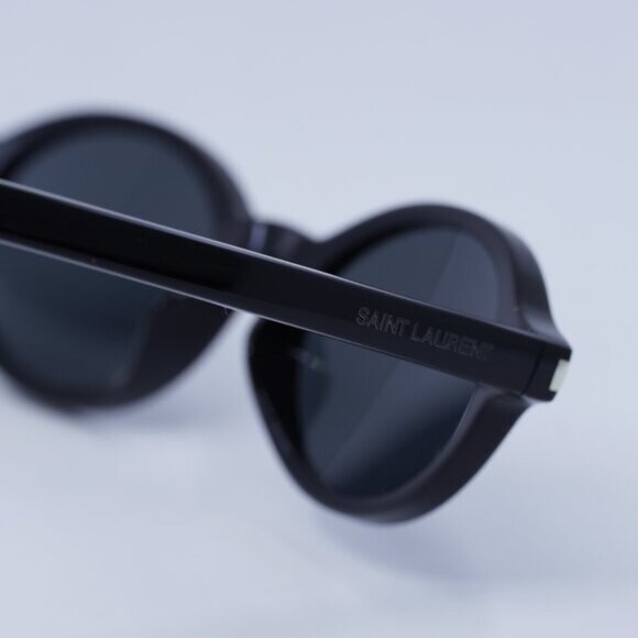 Saint Laurent SL751 JEANNE 001 Oval Sunglasses - Black main image 7